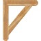 Ekena Millwork Traditional Craftsman Rough Sawn Bracket, Western Red Cedar, 6"W x 38"D x 44"H BKT06X38X44TRA04RWR - alternate 2